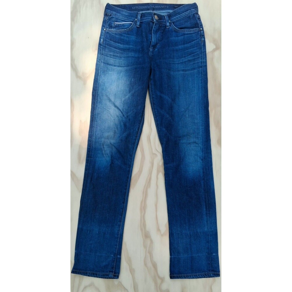 Citizens of Humanity Mandy High Waist Retro Slim Jeans Women's 25 Medium Wash